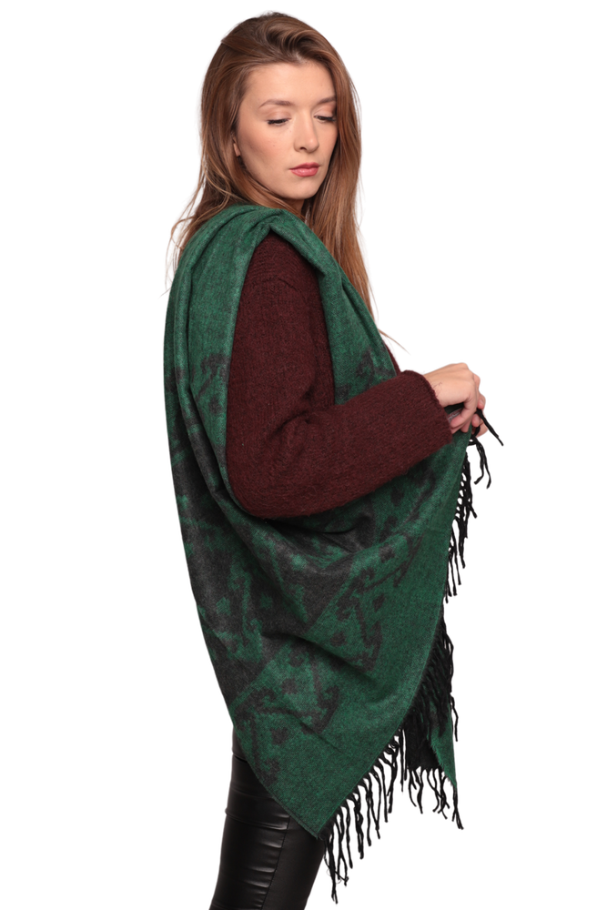Desenli Şal 103 | Yeşil Desenli Şal 103 | Yeşil
