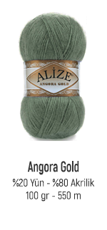 Alize Cotton Gold El Orgü IPI Su Yeşili 015