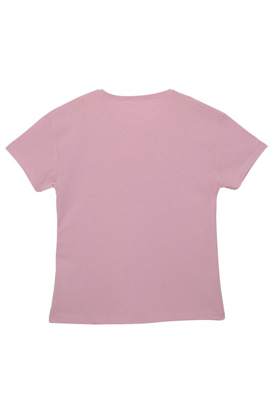 Baskılı Kız Çocuk Tshirt 1968 | Pembe - Thumbnail