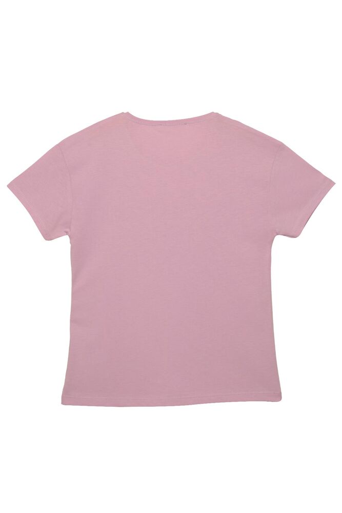 Baskılı Kız Çocuk Tshirt 1968 | Pembe Baskılı Kız Çocuk Tshirt 1968 | Pembe