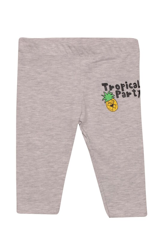 Meyve Baskılı Kız Çocuk Şortlu Takım 523053 | Siyah - Thumbnail