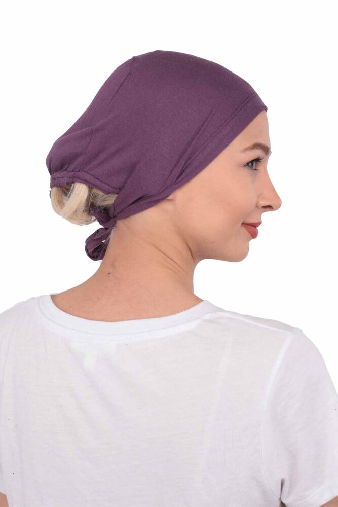 Шапочка-бони под платок Boneci|фиолетовый 