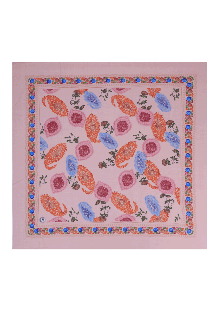 Бесшовный платок Cenk с принтом 100см/1488