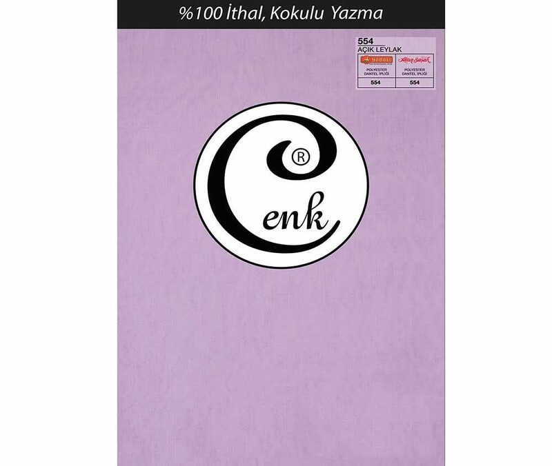 CENK - Cenk Dikişsiz Düz Yazma 100 cm Açık Leylak 554