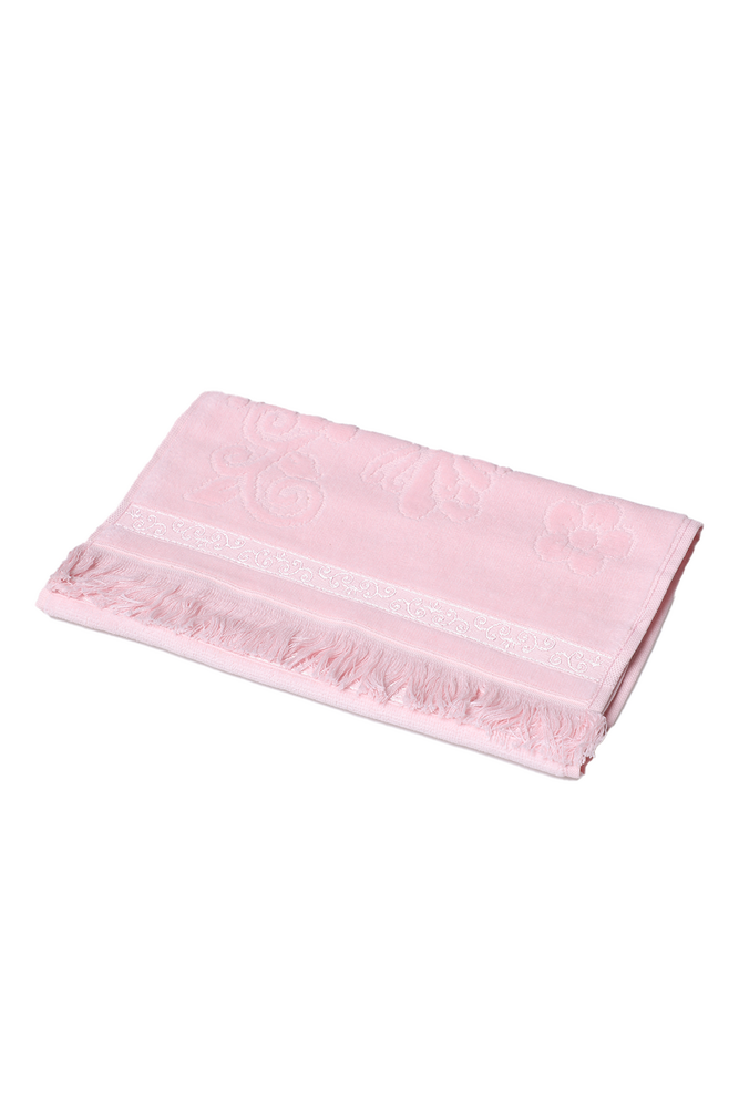 Saçaklı Mutfak Havlusu 30x50 | Pembe