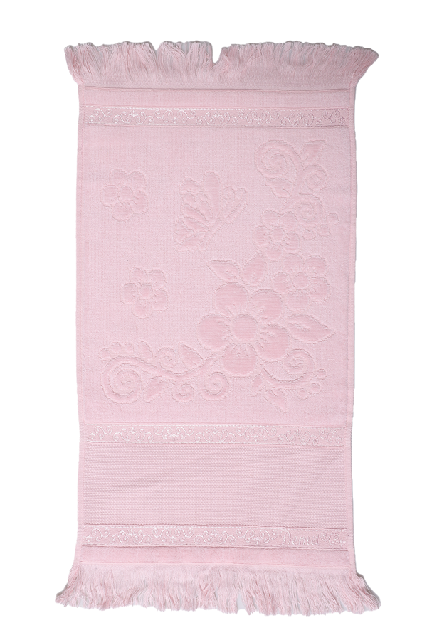 Saçaklı Mutfak Havlusu 30x50 | Pembe