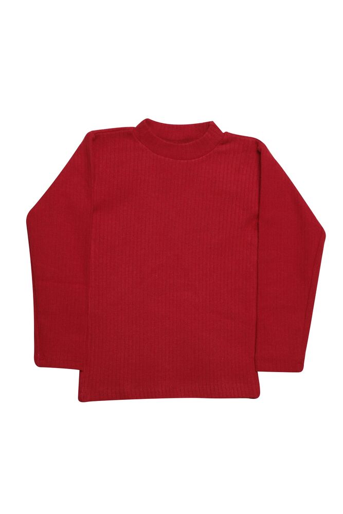 Fitilli Kız Çocuk Body 0746 | Kırmızı Fitilli Kız Çocuk Body 0746 | Kırmızı