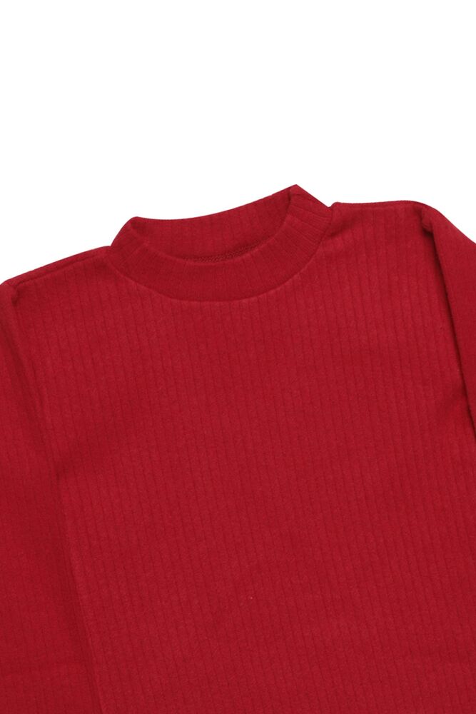 Fitilli Kız Çocuk Body 0746 | Kırmızı Fitilli Kız Çocuk Body 0746 | Kırmızı