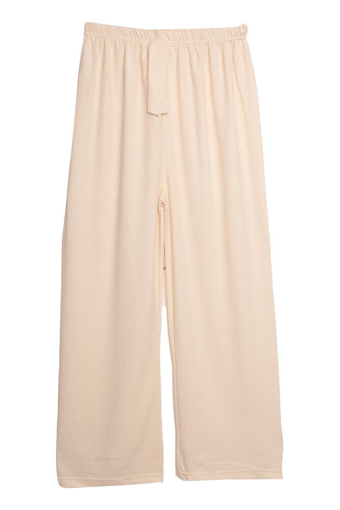 Kadın Börümcük Pantolon 0968 | Krem Kadın Börümcük Pantolon 0968 | Krem