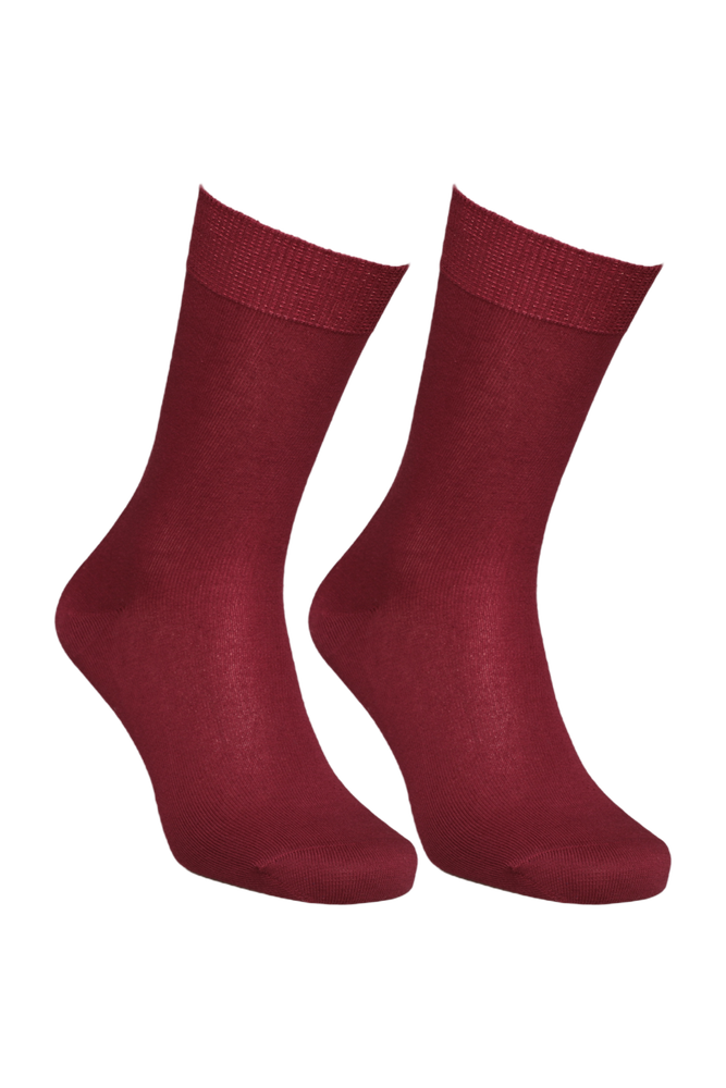 Dikişsiz Soket Çorap 2485 | Bordo