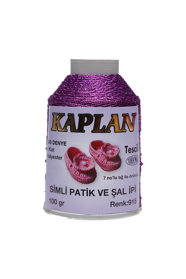 Kaplan Simli Patik Ve Şal İpi 9 Kat 100 gr. | 915