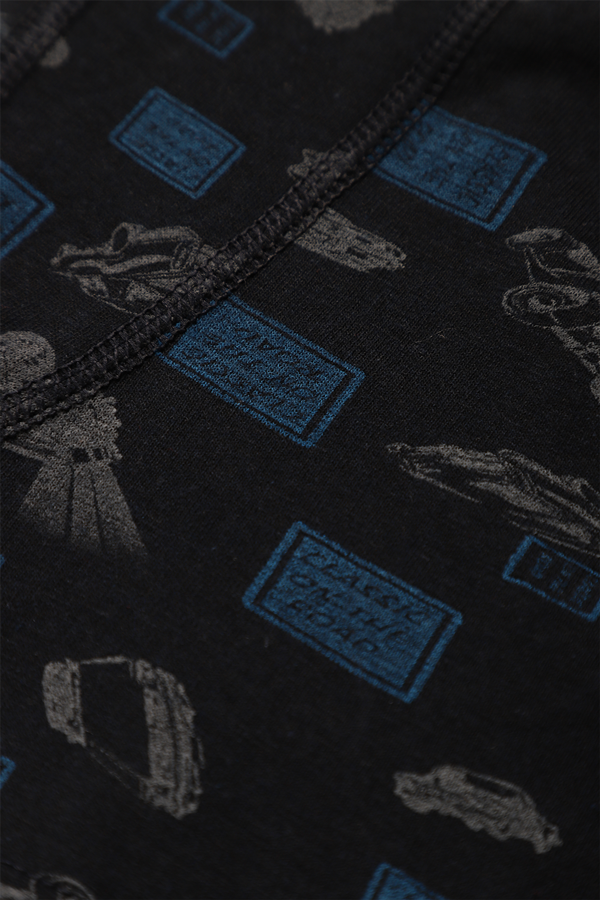 Desenli Erkek Çocuk Boxer 3001-1 | Lacivert