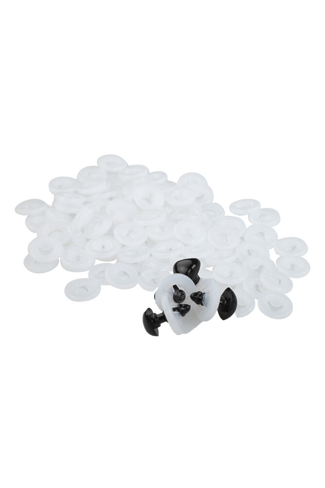 Нос Amigurumi 8мм 100шт./чёрный 