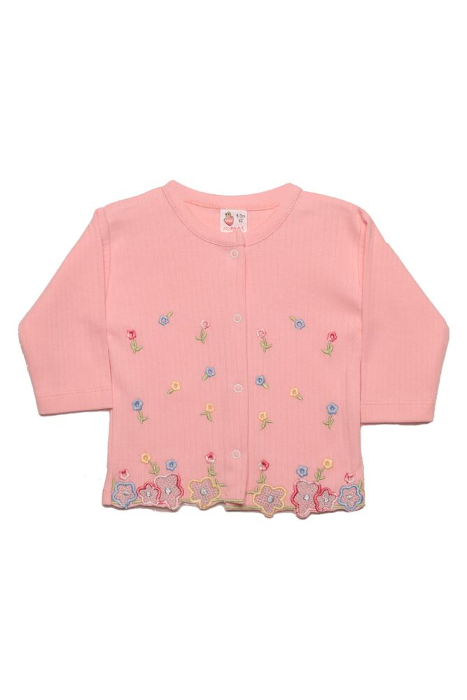 Çiçek Nakışlı Bebek Takım 5020 | Pembe