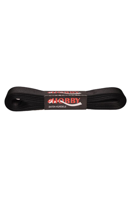 OHOBBY - Saten Kurdele 10 mt 20 mm | Siyah