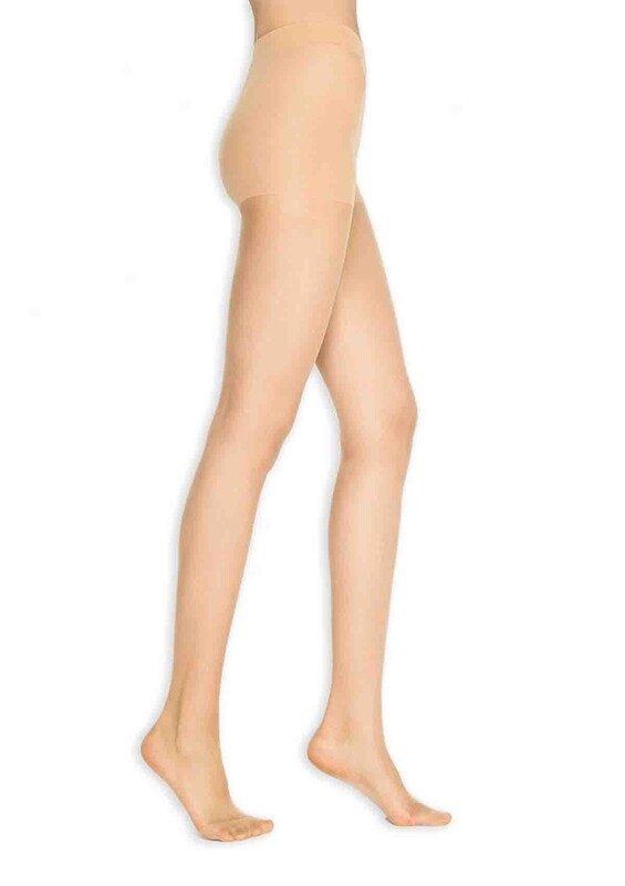 PENTİ - Блестящие тонкие колготки Penti Fit 15 | светло-телесный