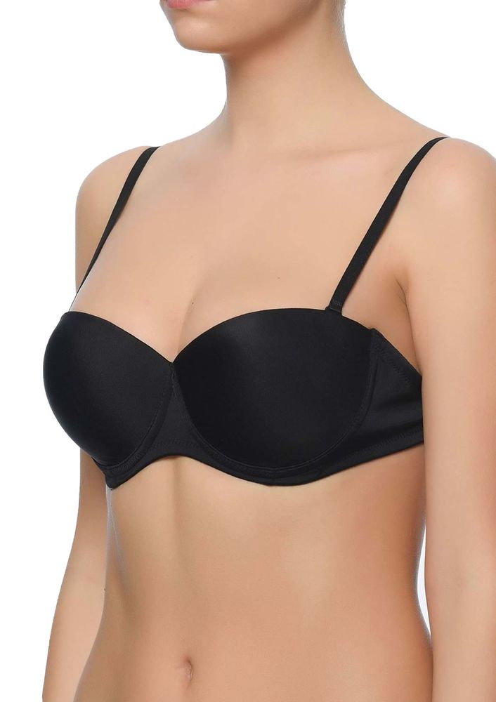  Бюстгальтер Pierre Cardin Bonnie с пуш апом 6026/чёрный