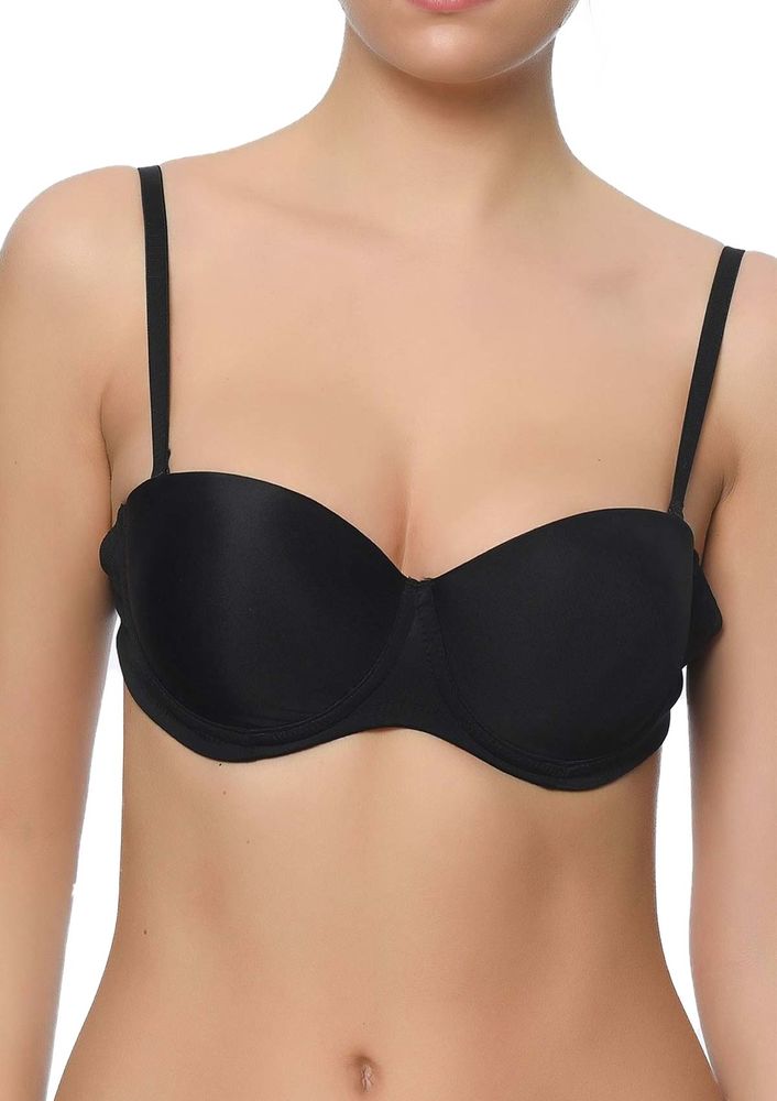  Бюстгальтер Pierre Cardin Bonnie с пуш апом 6026/чёрный