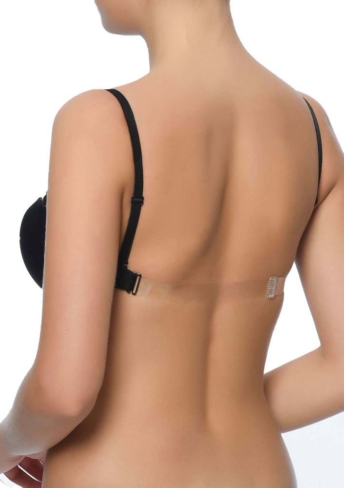 Бюстгальтер Pierre Cardin Bonnie с пуш апом 6026/чёрный