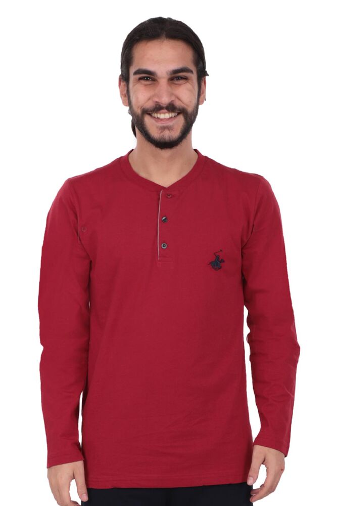 Пижамный комплект Polo Club 881/бордовый 
