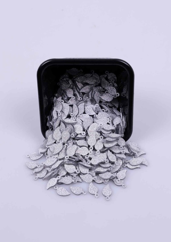 Пайетки Pulsan/154 серебряный - Thumbnail