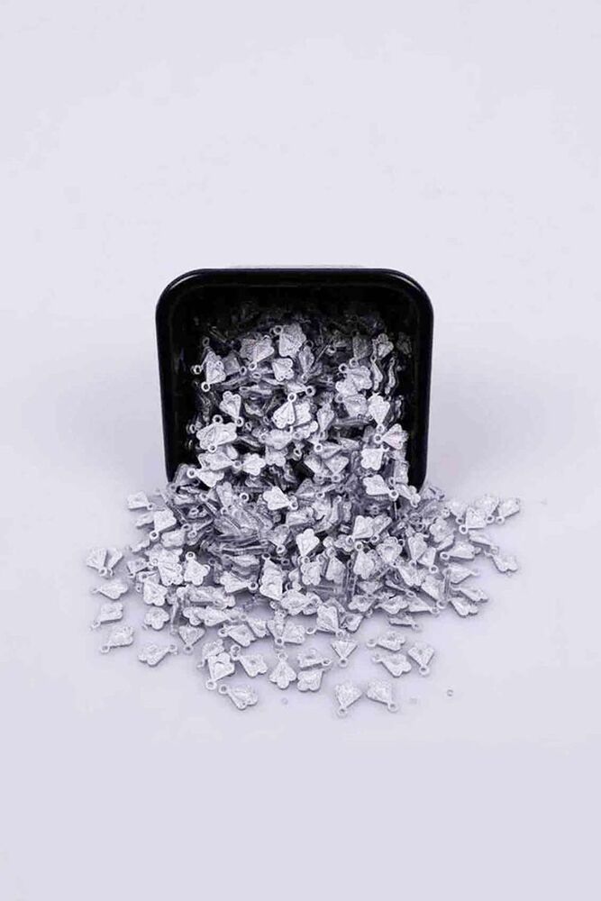 Пайетки Pulsan/080 серебряный 