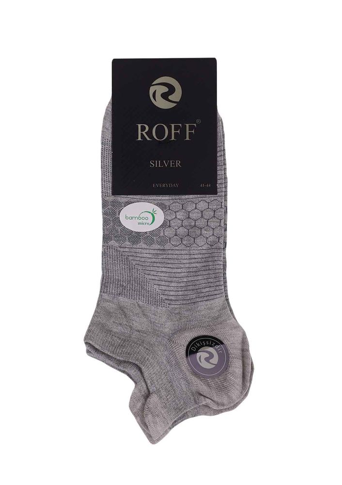 Бамбуковые носки Roff 10504/серый 