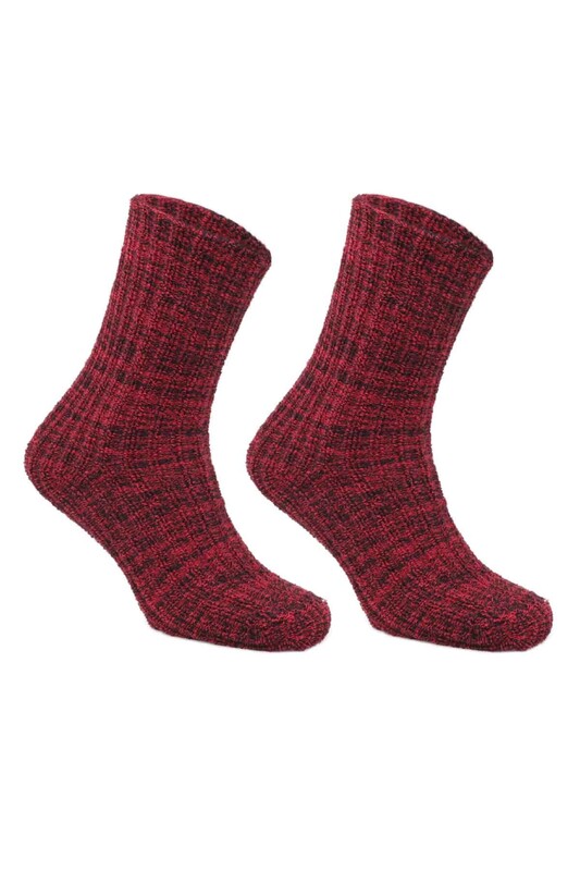 SARA DONNA - Kadın Outdoor Socks Bot Çorabı | Bordo