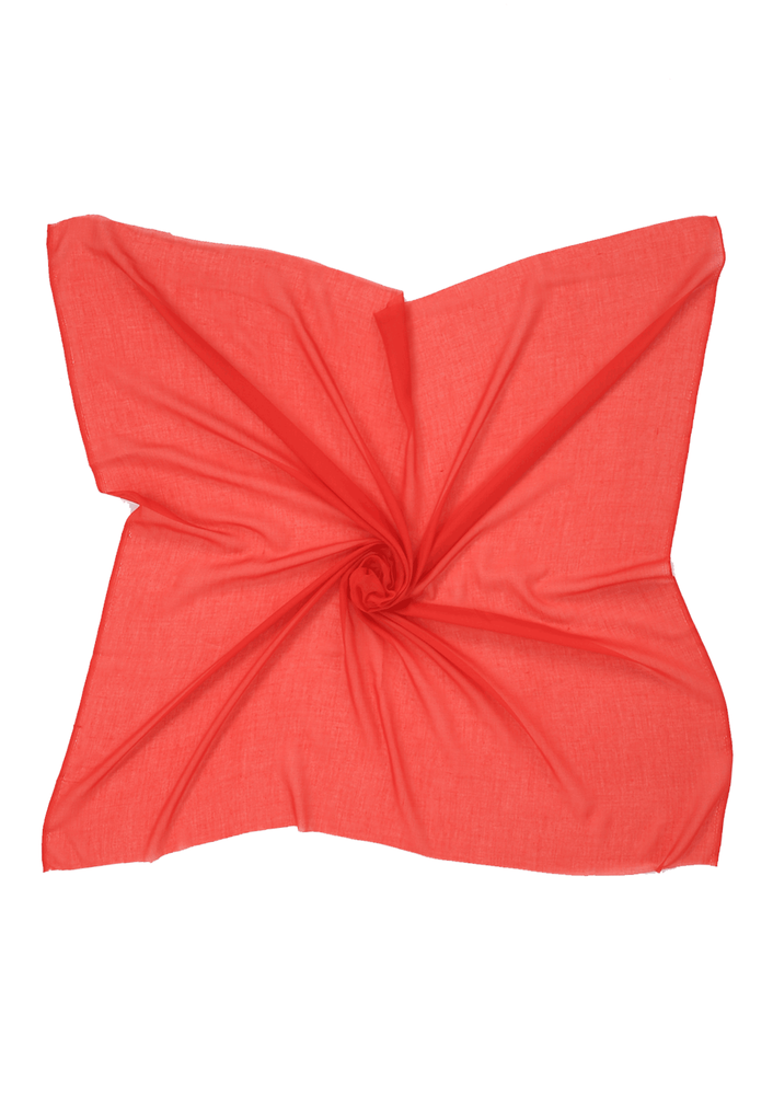 Бесшовный однотонный платок Sevinç 100см./23