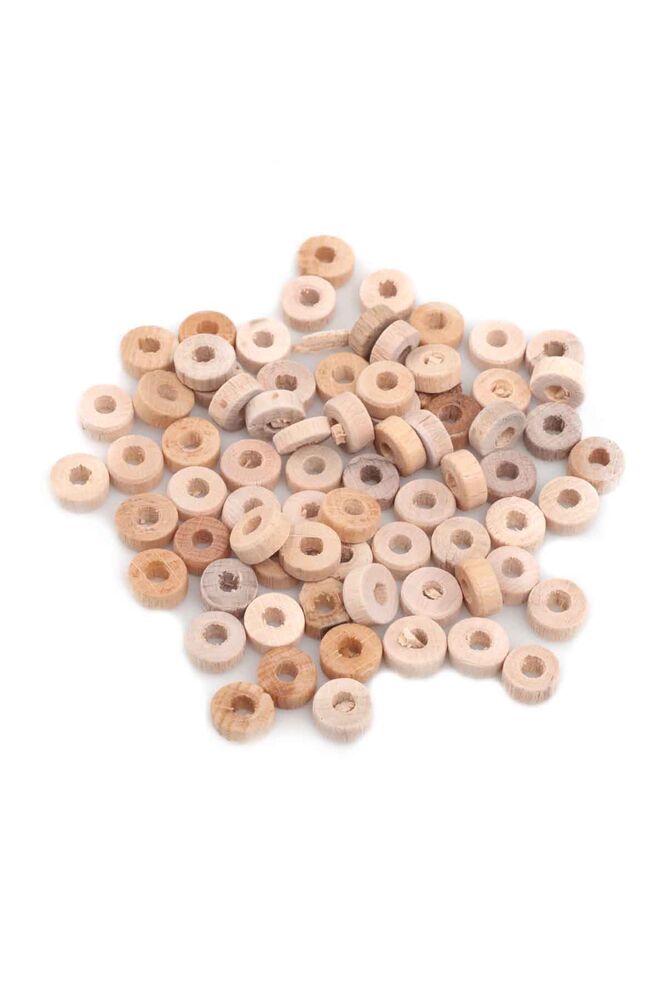 Деревянные бусины 20гр.10мм.SIMISSO/натуральный