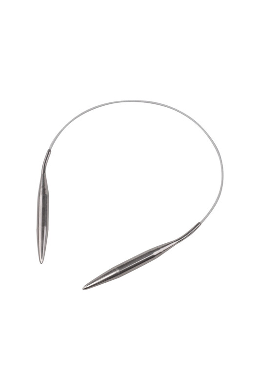 Круговые спицы 40см. 8мм. - Thumbnail