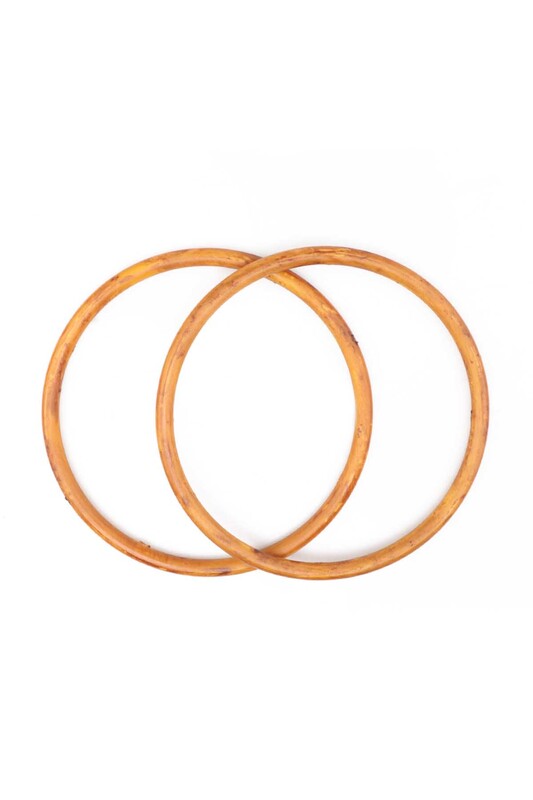 Пластиковые ручки для сумки Модель4/коричневый - Thumbnail