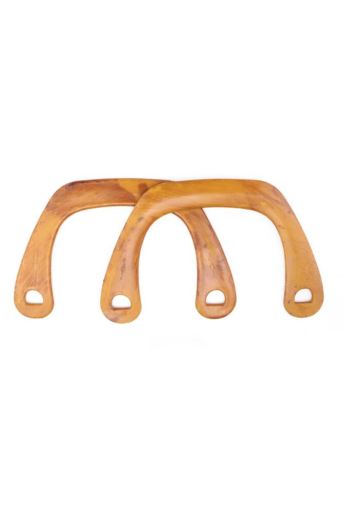 Пластиковые ручки для сумки Модель7/коричневый