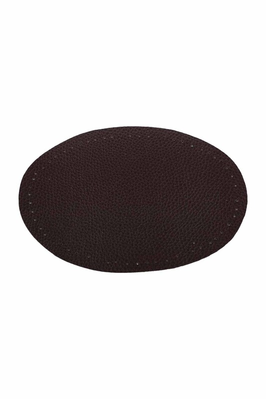 Кожаные заплатки/тёмно-коричневый - Thumbnail