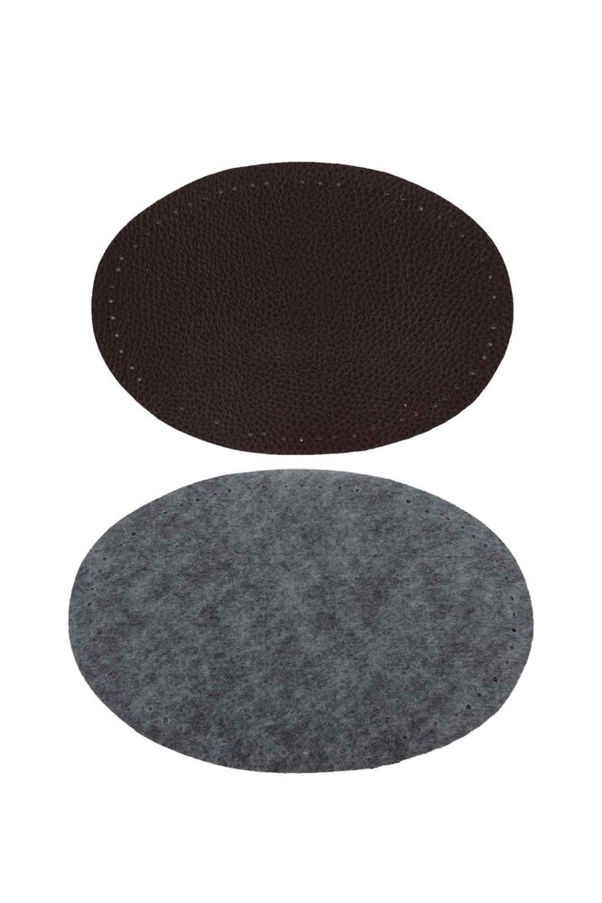 Кожаные заплатки/тёмно-коричневый