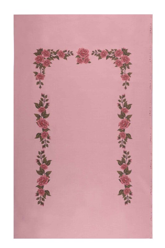 Молитвенный коврик для вышивания 510|красный-пуровый - Thumbnail