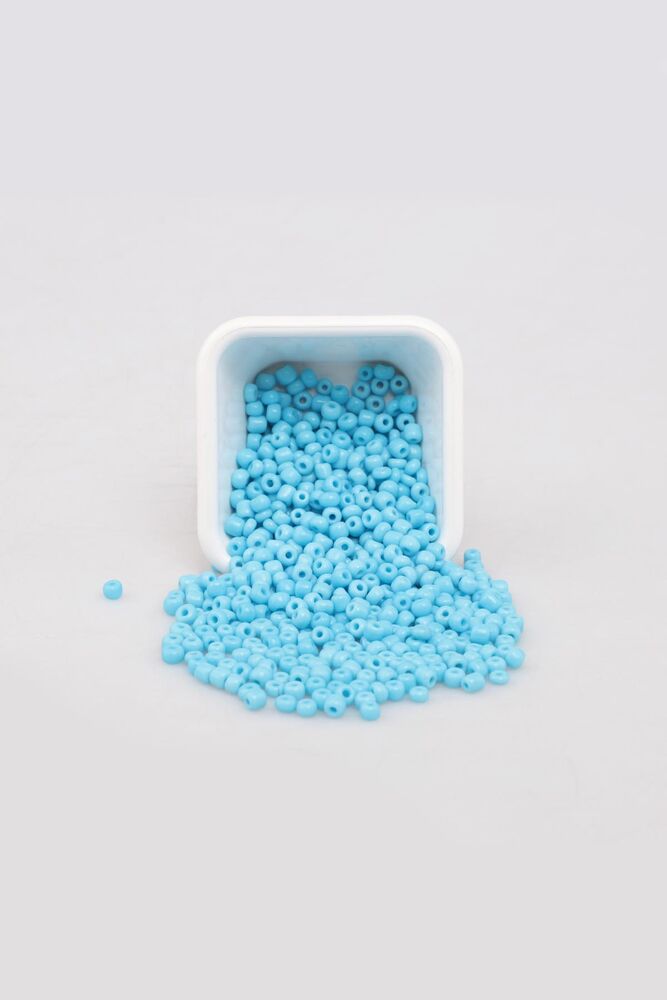 Бусины 4 мм. 50гр.|светло-голубой 