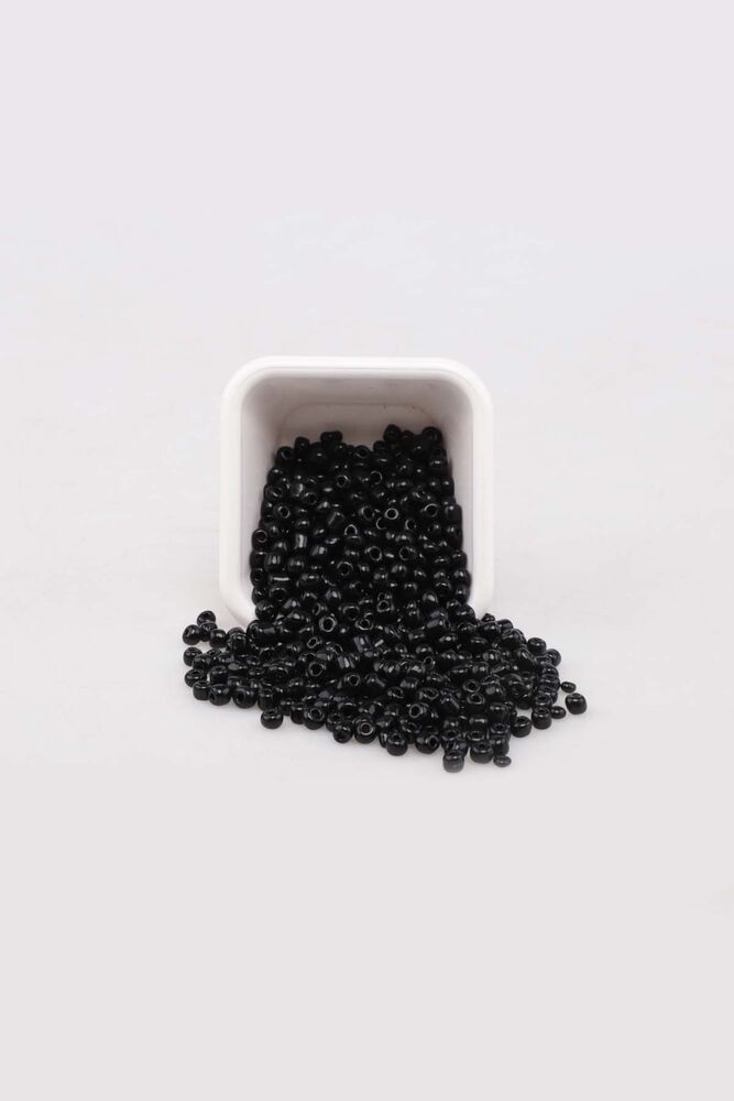  Бисер 4 мм.50гр./чёрный 