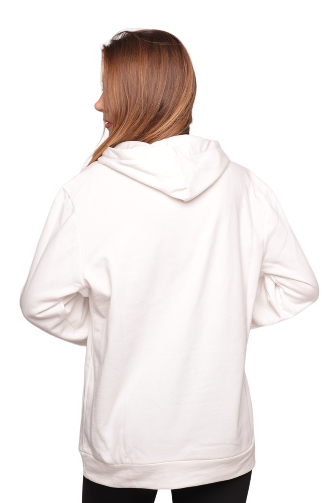 Kapşonlu Kadın Sweatshirt 0154 | Ekru