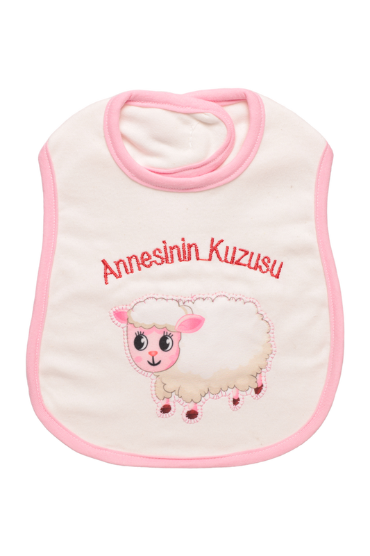 SİMİSSO - Figürlü Mama Önlüğü 02 | Pembe