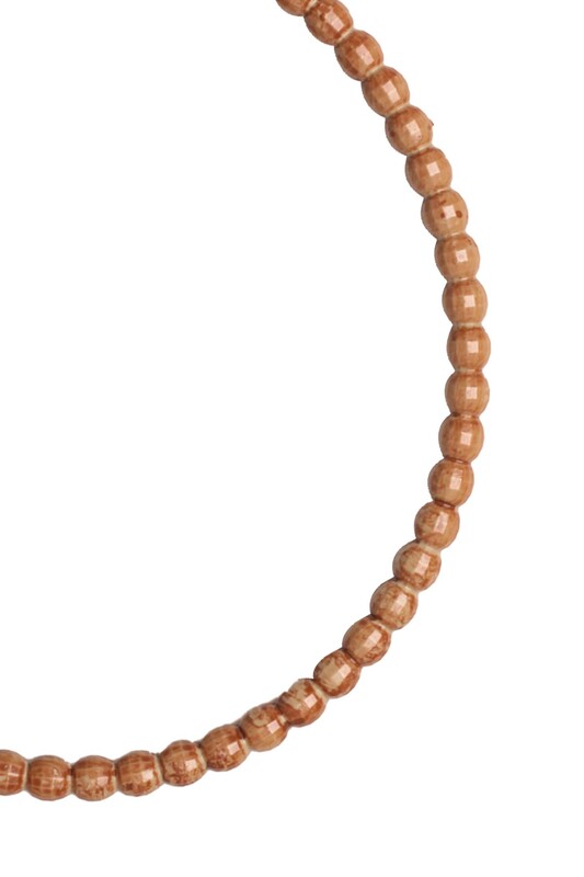 Ahşap Görünümlü Plastik Çanta Sapı Model 12 | Kahverengi - Thumbnail