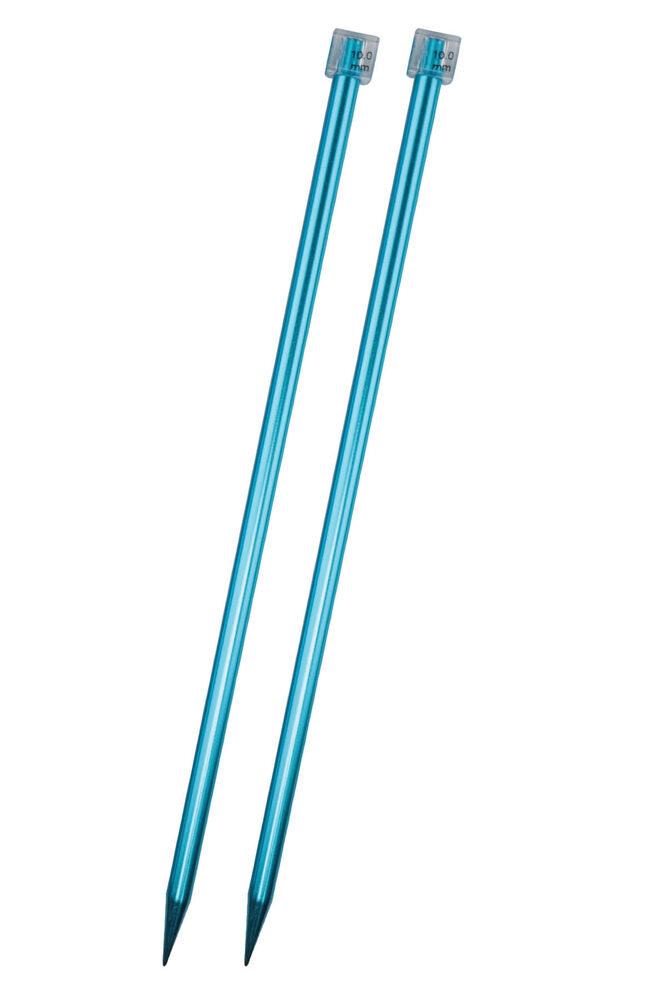 Sultan Renkli Metalik Örgü Şişi 35 Cm 10 mm