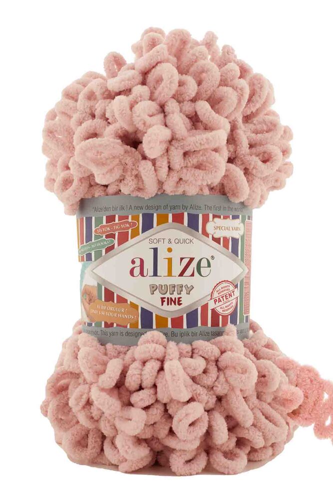 Пряжа Alize Puffy Fine/Пудра 161