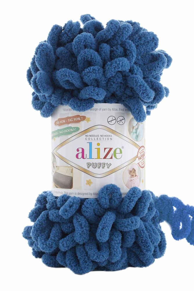 Пряжа Alize Puffy/Нефть 646