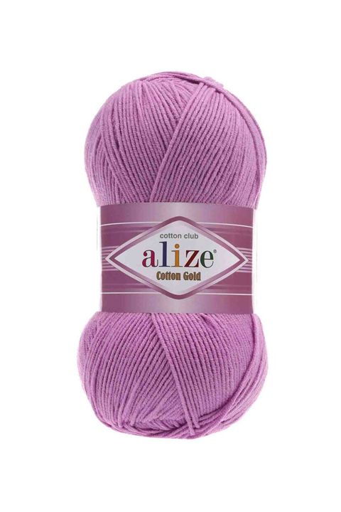 Пряжа Alize Cotton Gold/Лиловый 043 