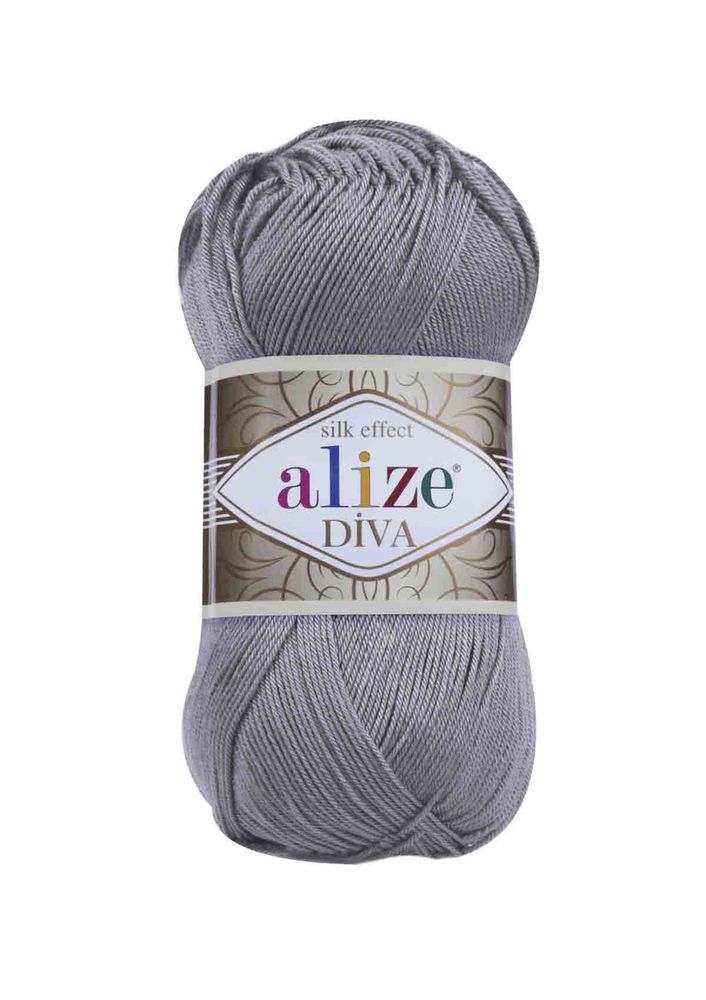 Пряжа Alize Diva/Сталь 348