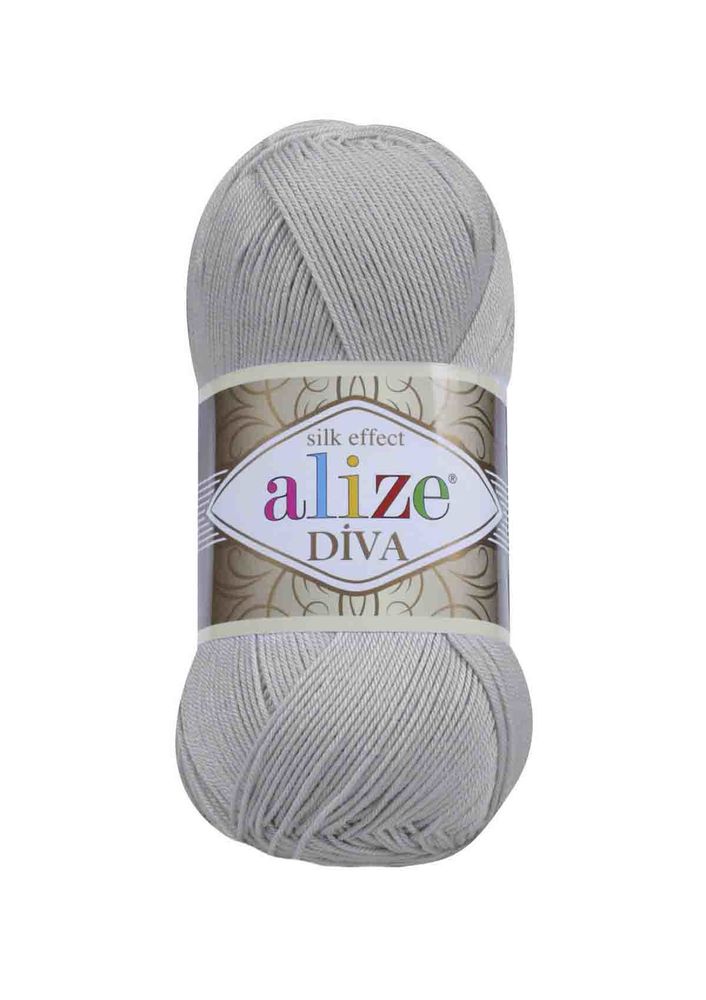 Пряжа Alize Diva/Серый 355