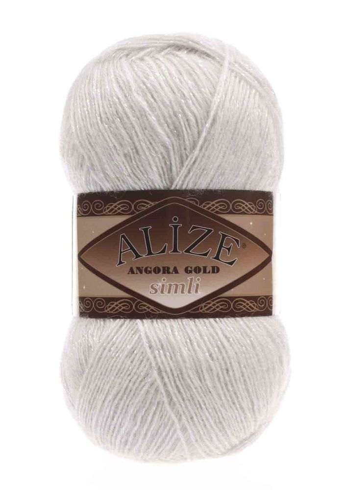 Пряжа Alize Angora Gold /Слоновая кость 599