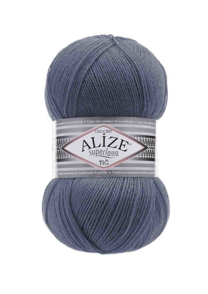 Пряжа Alize Superlana Tığ/Голубой 381