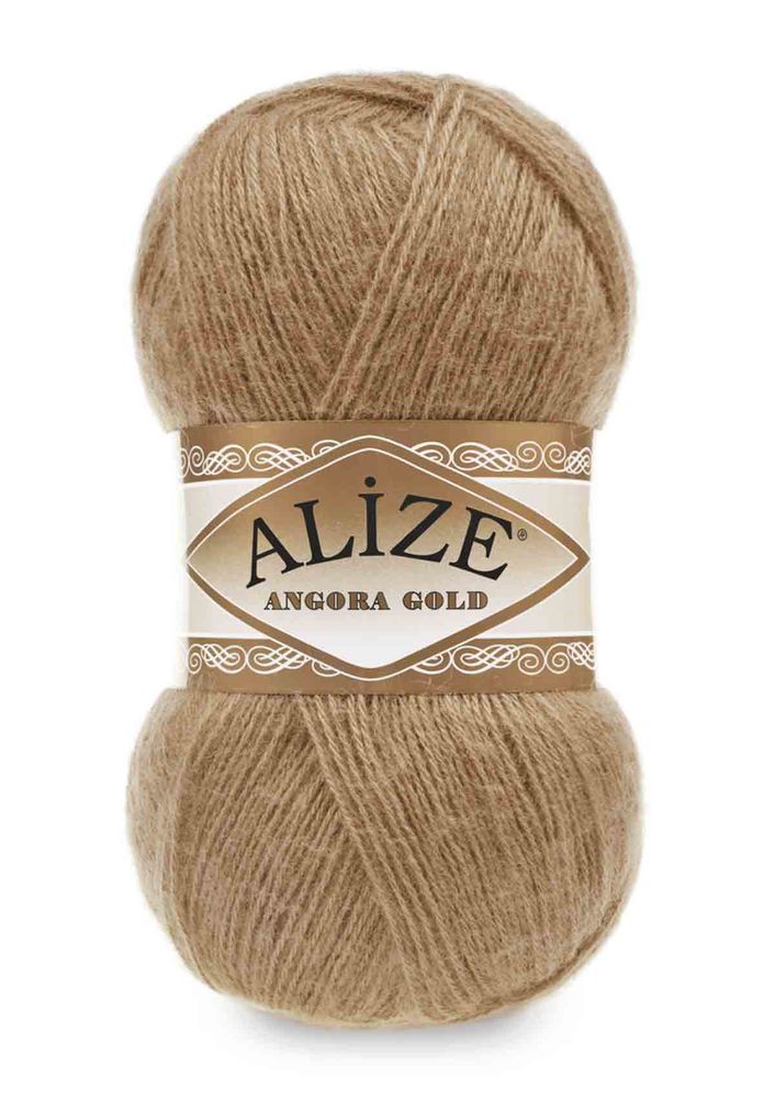 Пряжа Alize Angora Gold/Кофе с молоком 127